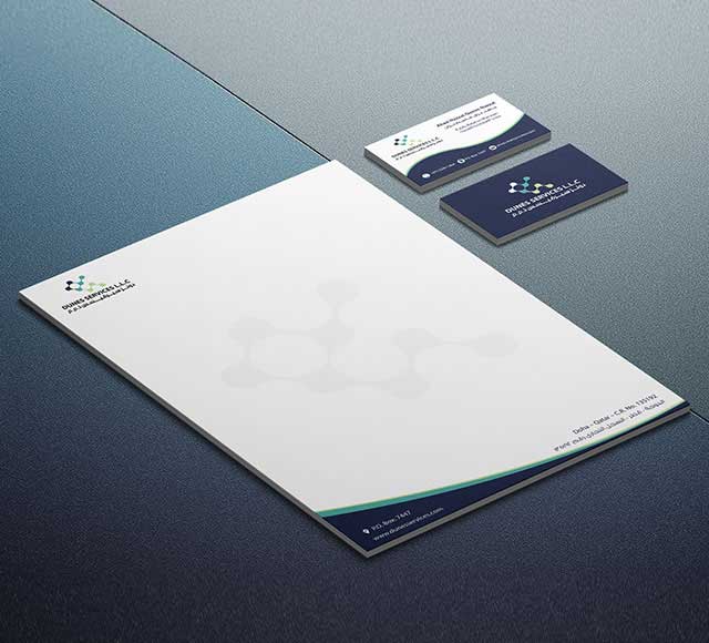 Dunes Services Corporate Stationery