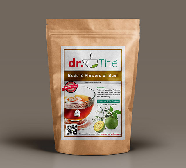 dr. THÉ Herbal Tea Label 6