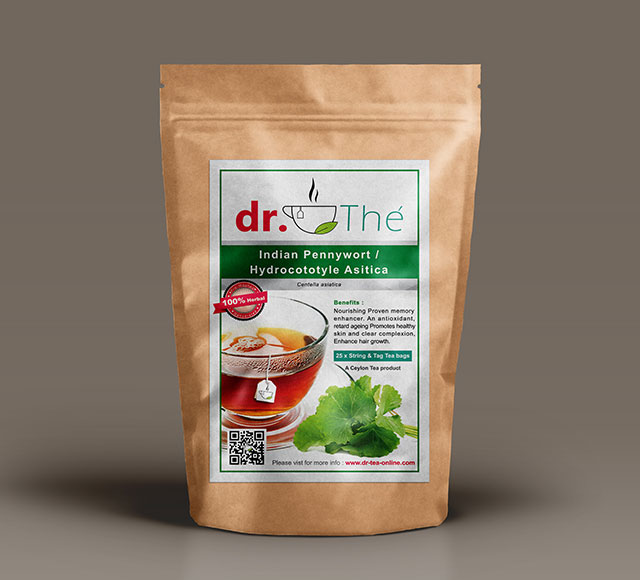 dr. THÉ Herbal Tea Label 8
