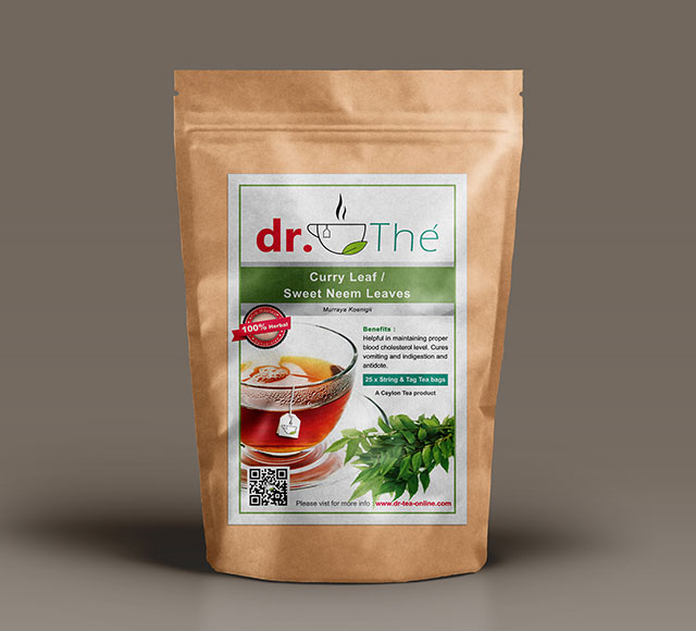 dr. THÉ Herbal Tea Label 3